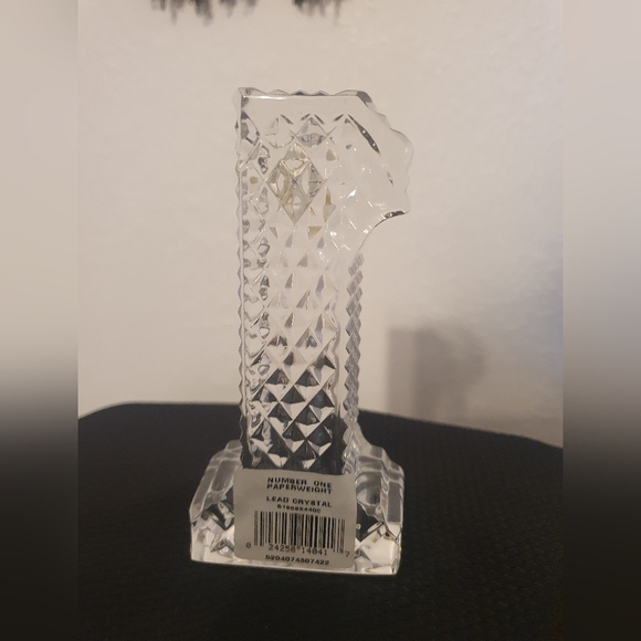 Waterford Crystal Art Waterford Number One Paperweight Poshmark